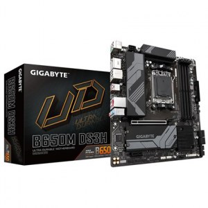 Gigabyte | B650M DS3H 1.0 M/B | Processor family AMD | Processor socket AM5 | DDR5 DIMM | Memory slots 4 | Supported hard disk d